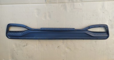 Hyundai i20 ii lift решітка бампера задня заглушка фото №1