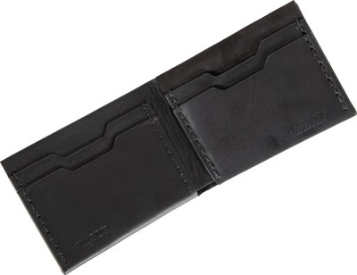 Skórzany czarny portfel dla motocyklisty DAINESE