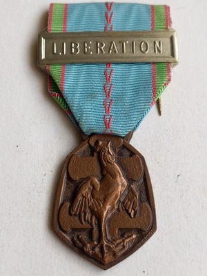 Guerre 1939 - 1945 Medaille z klamrą LIBERATION - Francja