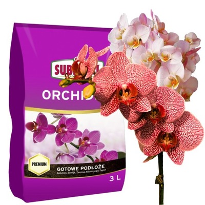 Ziemia Podłoże do storczyków orchidei 3 l