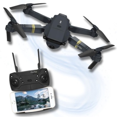 Dron z kamerą HD składany quadkopter zdalnie sterowany kamera pilot