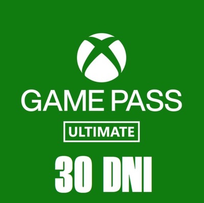 Xbox Game Pass Ultimate 30 Dni + Live Gold 30 Dni