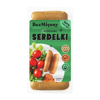 Bezmięsne serdelki 180 g bezmięsny