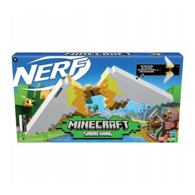 NERF MINECRAFT ŁUK WYRZUTNIA SABREWING HASBRO