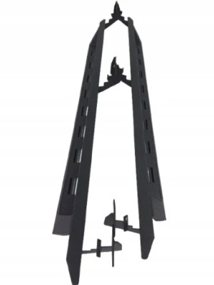 Пороги пороги бічний dodge ram 1500 15-18 crew cab сталевий набір фото №1