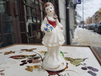 Stara porcelanowa figurka Jazela Katowice