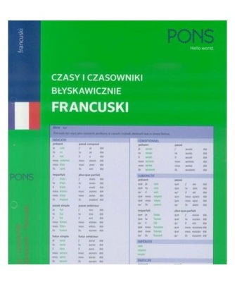 Czasy i czasowniki błyskawicznie. Francuski