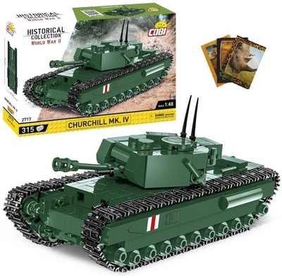 COBI 2717 Historical Collection WWII Czołg Churchill MK. IV