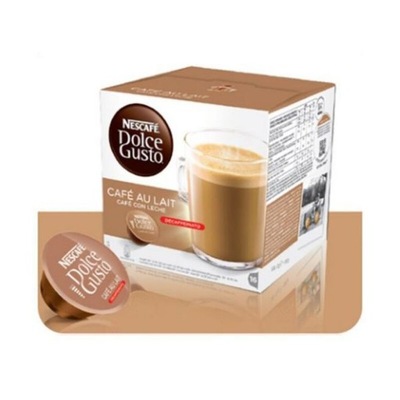 Kawa w kapsułkach Nescafé Dolce Gusto 97934 Café Au Lait (16 uds) Bezkofein