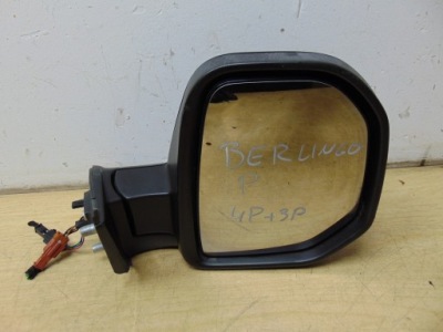 Дзеркало праве partner berlingo iii 7 pin europa фото №1