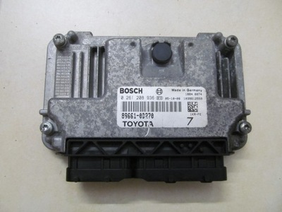 TOYOTA YARIS II 05- COMPUTADOR DEL MOTOR 0261208936  