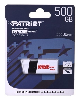 Pendrive Patriot Rage Prime 512GB USB 3.2