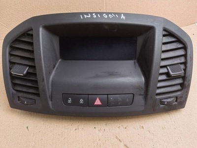 Дисплей рамка середня повітропровід 12844841g 13275261 opel insignia a фото №1