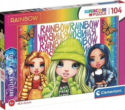 PUZZLE104 RAINBOW HIGH CLEMENTONI 20342