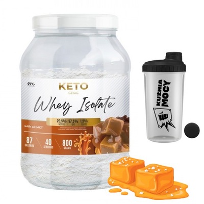 MUSCLE CLINIC KETO WHEY ISOLATE 800G KETO ISOLATE MCT