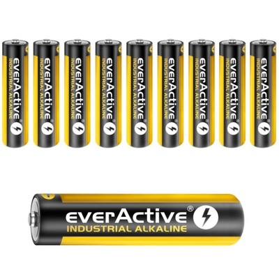 Baterie Alkaliczne EverActive AAA LR03 10szt