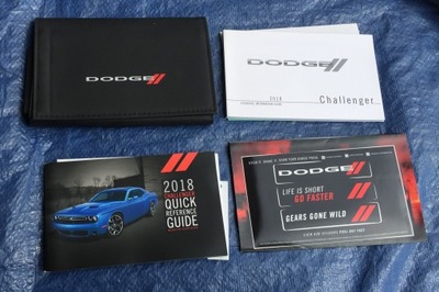 DODGE CHALLENGER 15 16 17 MANUAL BOOK NR 19  