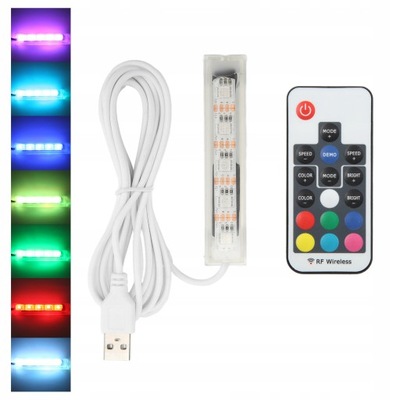 OŚWIETLENIE LED DO AKWARIUM ŚWIETLÓWKA LAMPA LED DO AKWARIUM USB