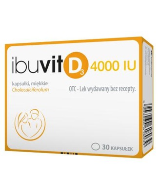 Ibuvit D3 4000 30 kapsułek