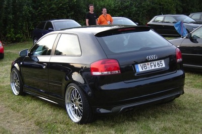 AUDI A3 3D S-LINE SPOILER VISERA BRIDA PODKLAD!!!  