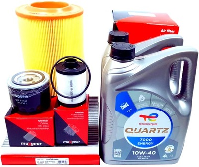 4 FILTROS 8L ACEITES TOTAL 10W40 DUCATO 3 2.3D 120 KM SIN DPF 2006-2011.06  