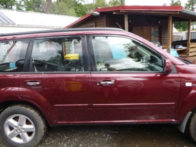 X-trail t30 01- двері передні праве перед kpl ax5 фото №1