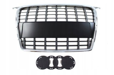 REJILLA DE RADIADOR AUDI A3 8P S8-STYLE CHROME-BLACK 05-09  