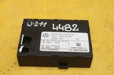 MÓDULO UNIDAD DE CONTROL GETEWAY MERCEDES W211 A2115405645  