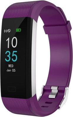 SMARTBAND BRANSOLETKA SPORTOWA FITNESS LEBEXY FIOLETOWA