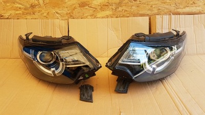 Land rover discovery l550 лампы перед kpl. фото №1
