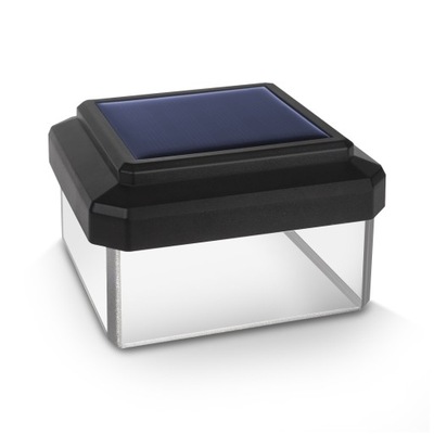 Lampa solarna LED GreenBlue GB126 na słupek ogrodzenia 60x60mm