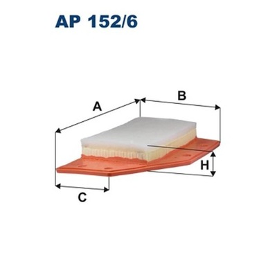 FILTRO AIRE FILTRON AP 152/6  