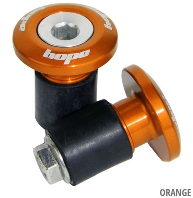 Hope Grip Doctor korki w kierownicę barendy orange