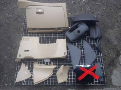 Hyundai sonata yf v 2011-15r бардачок панель защита заглушка молдинг фото №1