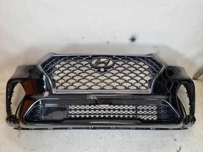 Hyundai tucson lift nline бампер передний решётка радиатора фото №1