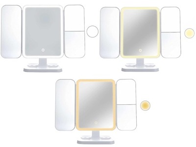 Lusterko stojące biały R2