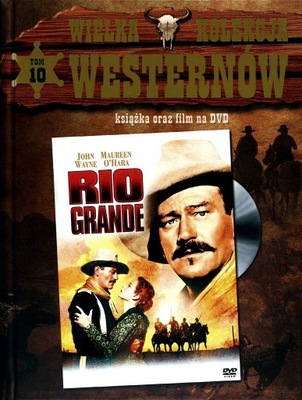 KULTOWY WESTERN ** RIO GRANDE ** DVD + KSIĄŻKA