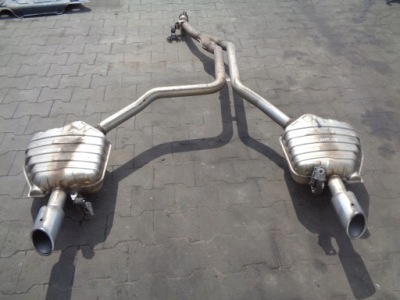 Audi a8 4h0 гасник вихлоп kompletny 4h0253611 фото №1