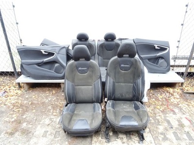 Volvo v4o ii сиденья заднее сиденье обшивки комплект r-design фото №1