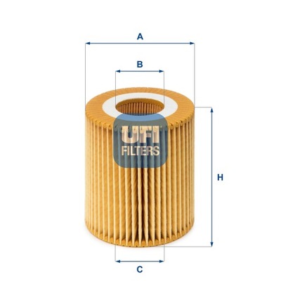 FILTRAS ALYVOS UFI (OEM QUALITY) /WKLAD/ BMW 03- 