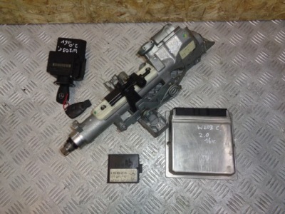 Бортовой компьютер набор запуск mercedes c w203 coupe 2.0 00 фото №1