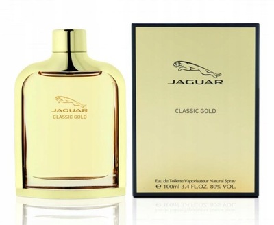 JAGUAR Classic Gold toaletná voda 100 ml fólia