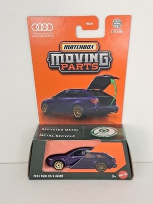 Matchbox 1:64 Części ruchome - Audi RS 6 Avant 2023 fioletowy