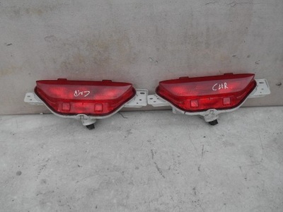 Toyota c-hr chr лампа противотуманная задняя + штекер фото №1