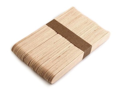 Szpatułki drewniane 1,8x15 cm 50szt
