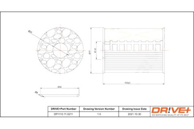 DRIVE+ FILTRAS ALYVOS RENAULT DIESEL 3.0 04-10 MA STER PRO 