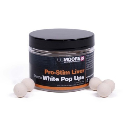 Kulki Pop Up White Pro-stim Liver 14mm Cc Moore