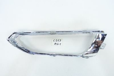 Молдинг хром решётки бампера левая bmw 2 f22 f23 фото №1