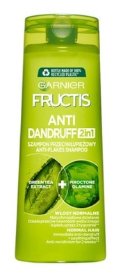 Fructis Antidandruff 2in1 przeciwłupieżowy szampon do włosów 400 ml