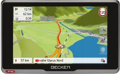 BECKER ACTIVE 5S NAVEGACIÓN DE AUTOMÓVIL GPS CON MAPAS EUROPA 20 KRAJOW  